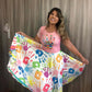 Vestido Uniforme - Mãozinha das Nações - Rosa